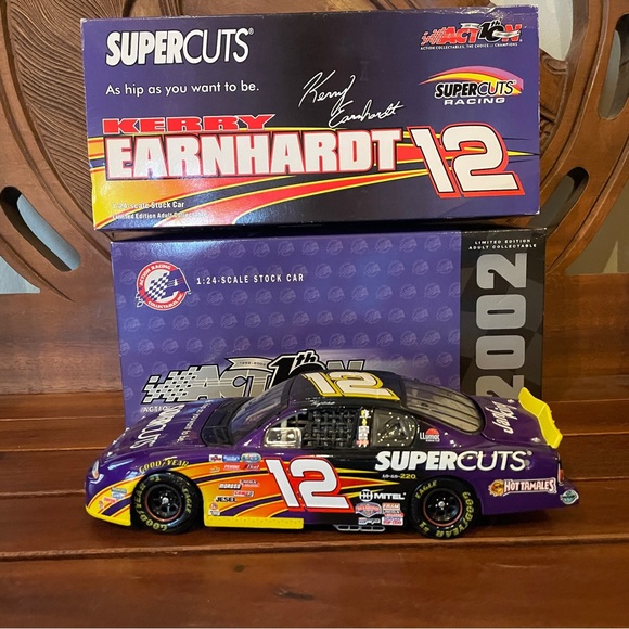 #12 Kerry Earnhardt Supercuts 2002 Monte Carlo Action NASCAR Diecast Car 1:24 - Picture 1 of 10